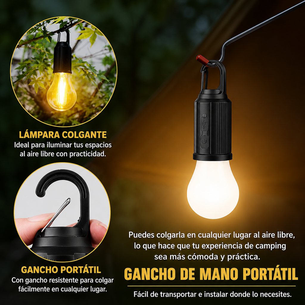 SunBeam 2X1 - ¡Luz lista donde vayas!