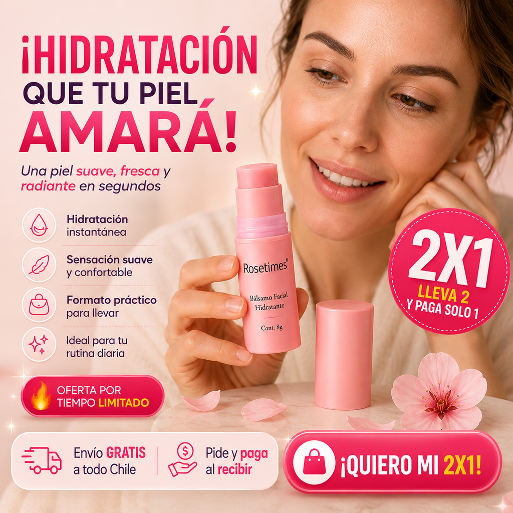 Rosetimes — ¡Piel firme y luminosa en segundos!