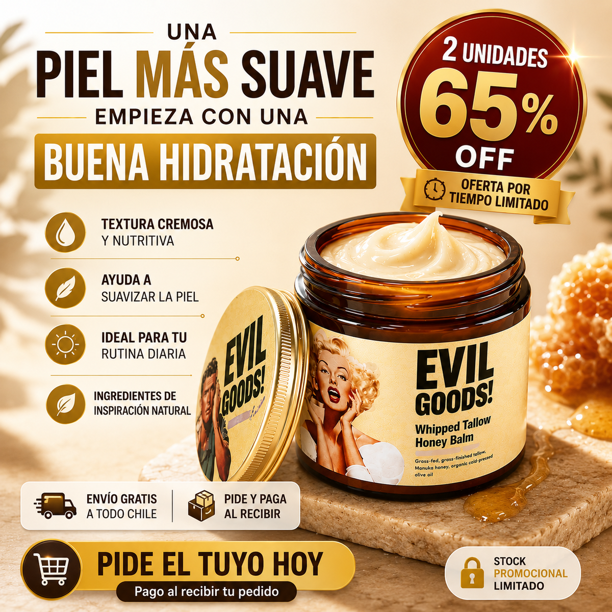 Evil Good - ¡Piel Firme, Fórmula Comestible!