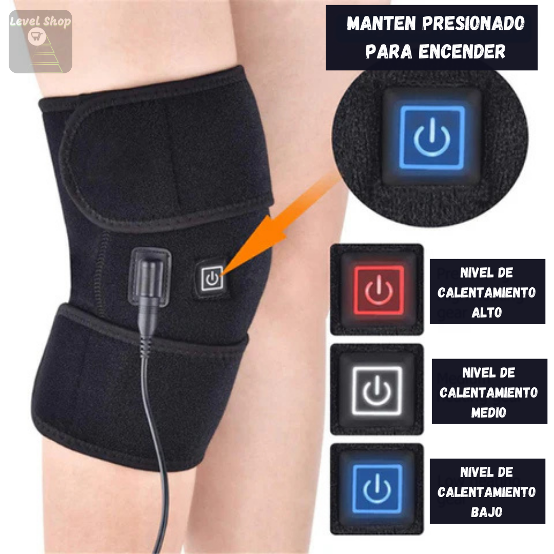 Masajeador de Rodillas Térmico 🔥🦵¡Terapia de calor para aliviar el malestar!