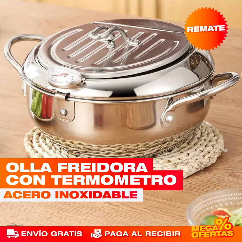 CrispyPot🍟 ¡Frituras más doradas y menos grasosas!