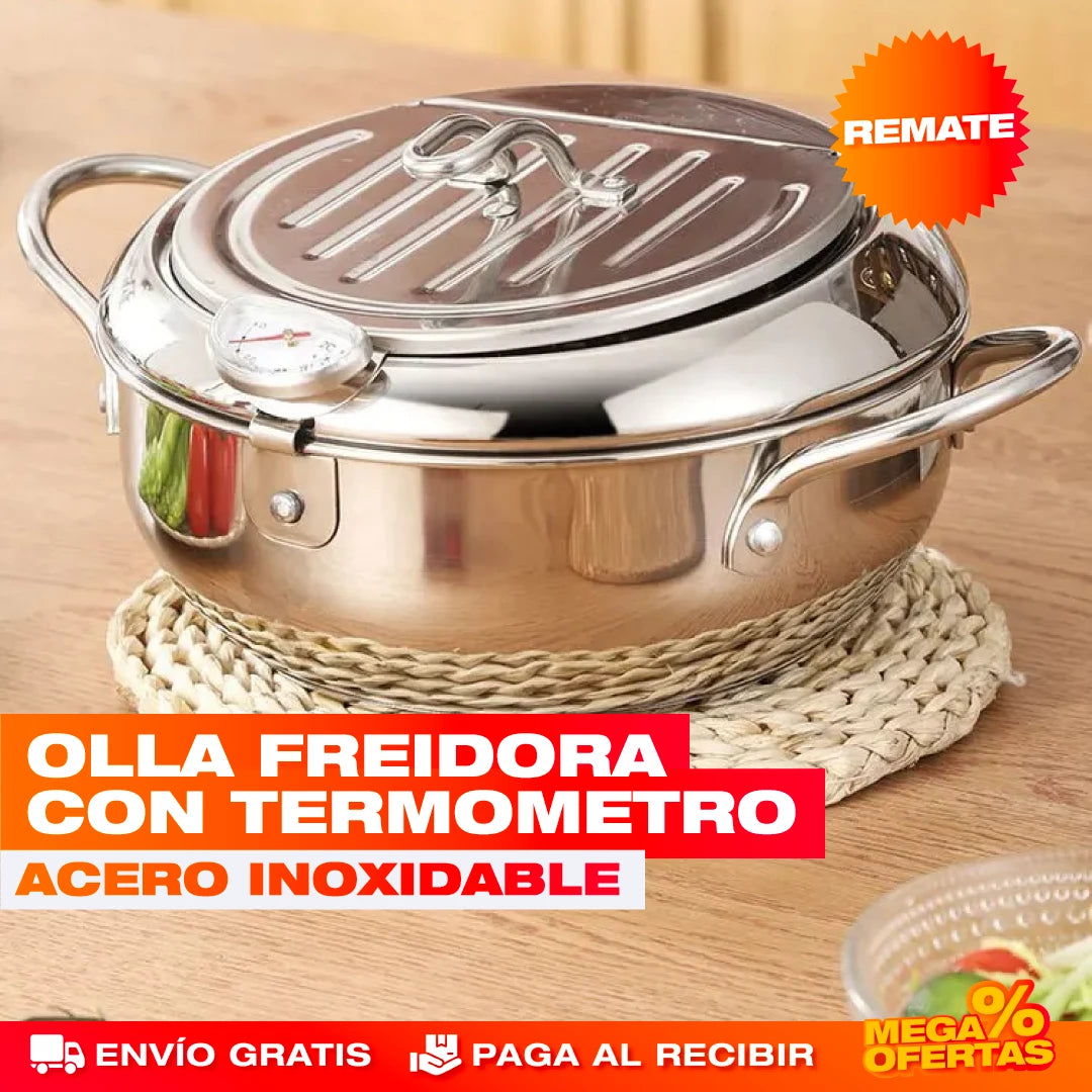 CrispyPot🍟 ¡Frituras más doradas y menos grasosas!