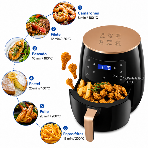 AirChef Pro - ¡Cocina Fácil y Saludable!
