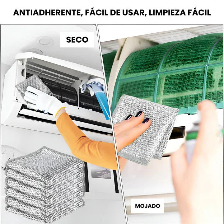 SteelClean x10 - ¡Quita grasa sin rayar!