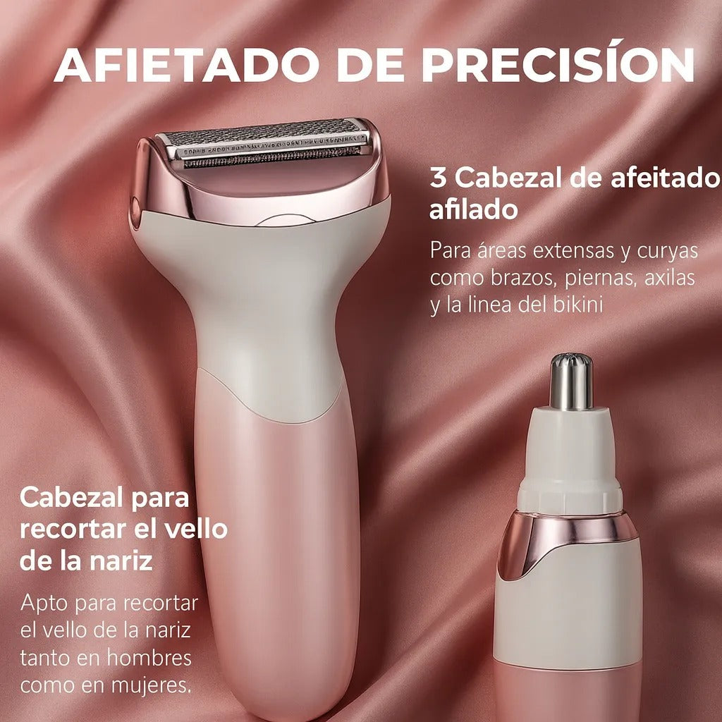 Smoothix 4 en 1 💃 ¡Elimina el vello donde quieras, cuando quieras!