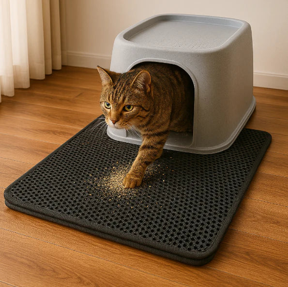 Alfombra Anti-Arena CAT🐱🏠 ¡Despídete de la arena por toda la casa!