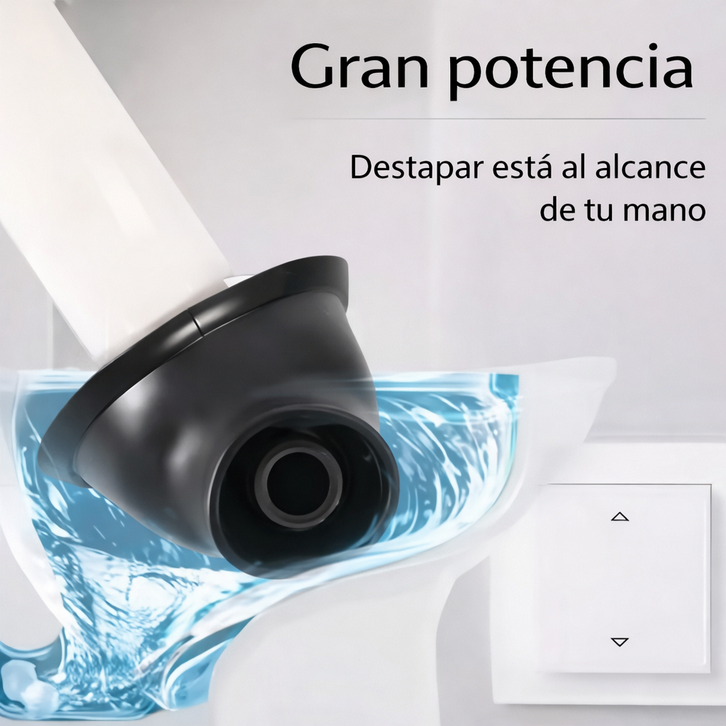 DrainPro 💨¡Destapa cualquier tubería en minutos, sin gastar en gasfiter!