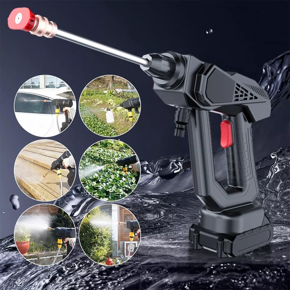 AquaPulse Pro - ¡Limpia rápido y gasta menos agua!