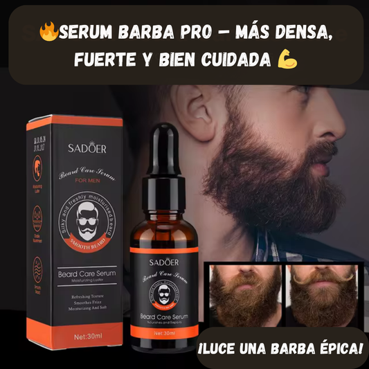 🔥Serum Barba Pro – Más Densa, Fuerte y Bien Cuidada 💪