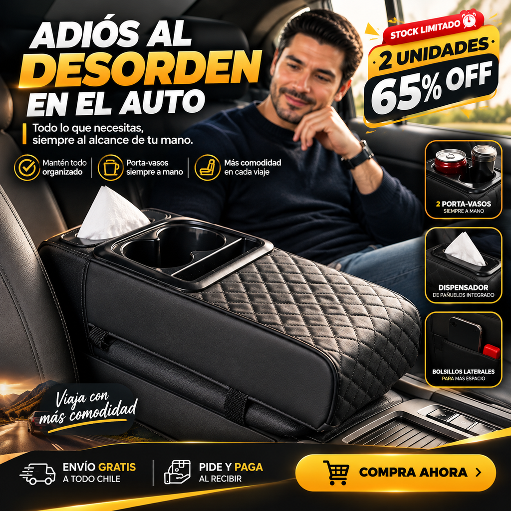 ConsolePro Chile - ¡Orden y Comodidad en tu Auto!