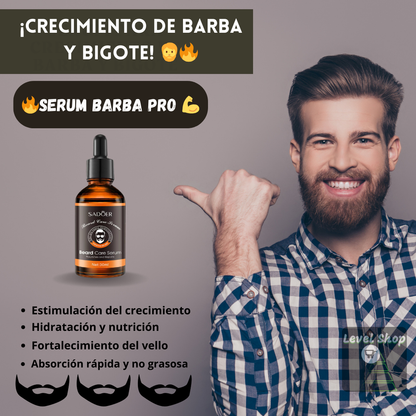 🔥Serum Barba Pro – Más Densa, Fuerte y Bien Cuidada 💪