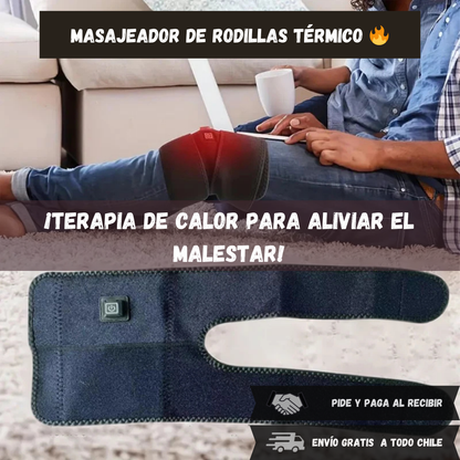 Masajeador de Rodillas Térmico 🔥🦵¡Terapia de calor para aliviar el malestar!
