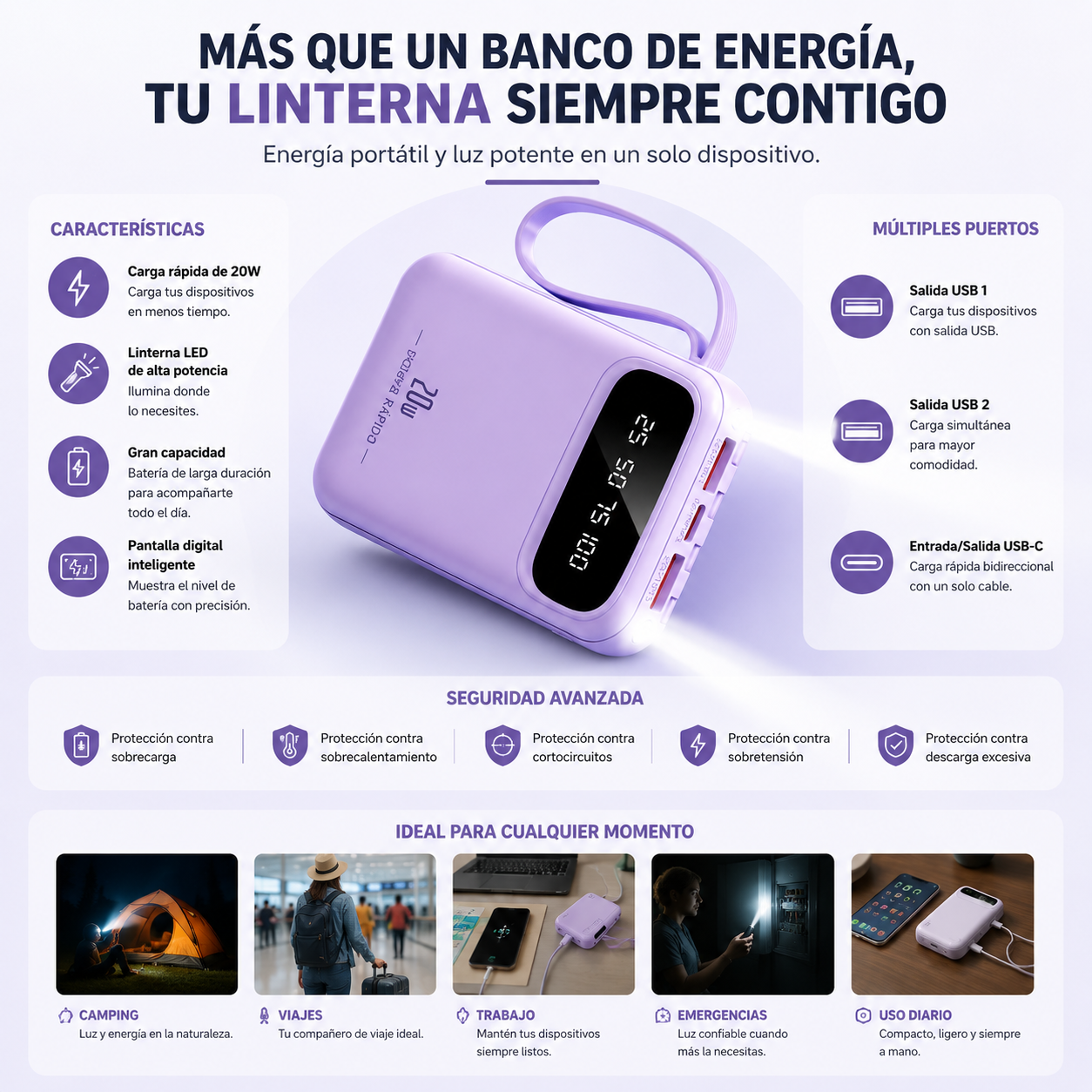 PowerGo - ¡Carga donde lo necesites!