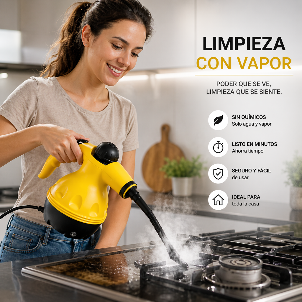 PureSteam X - ¡Desinfecta con vapor en minutos!