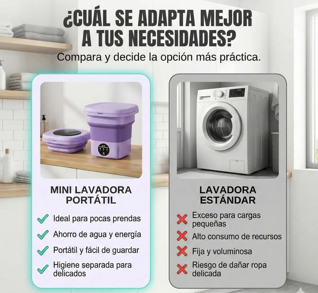 PocketWash - ¡Ropa limpia donde estés!
