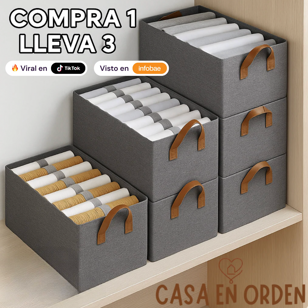 OrderMax 3X1 - ¡Organiza más sin cambiar tu clóset!