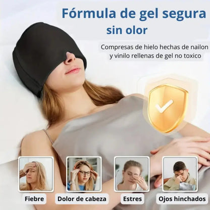 Gorro AntiMigraña 💤💙  ¡Alivio, donde y cuando lo necesites!