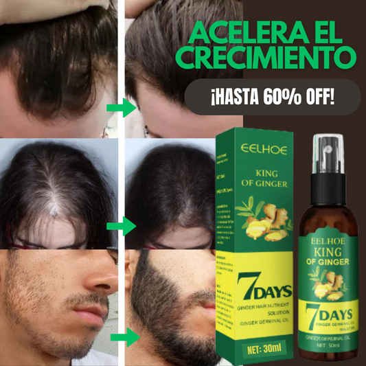 Elixir Capilar 7DAYS🔥🌿 ¡Despídete de la caída, dale vida nueva a tu cabello!