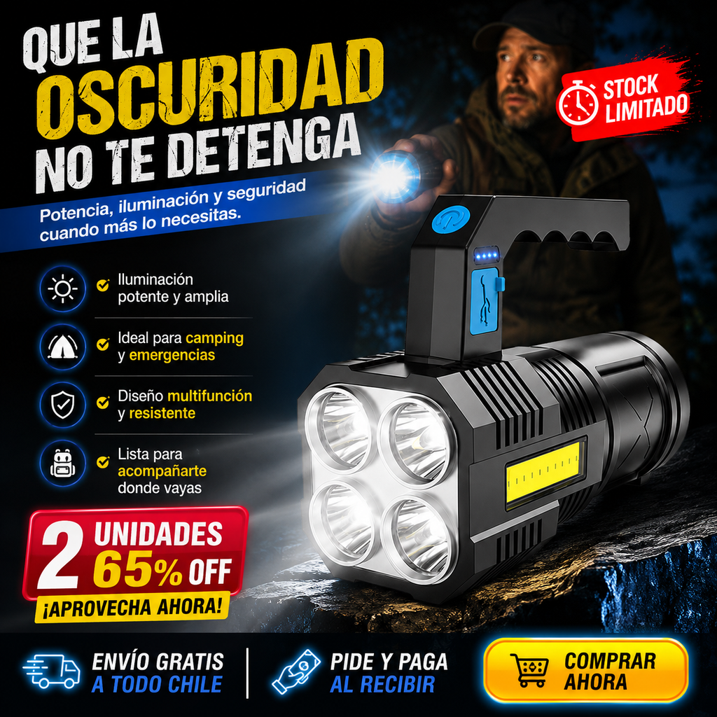 NightGuard Flash - ¡Tu respaldo cuando se corta la luz!
