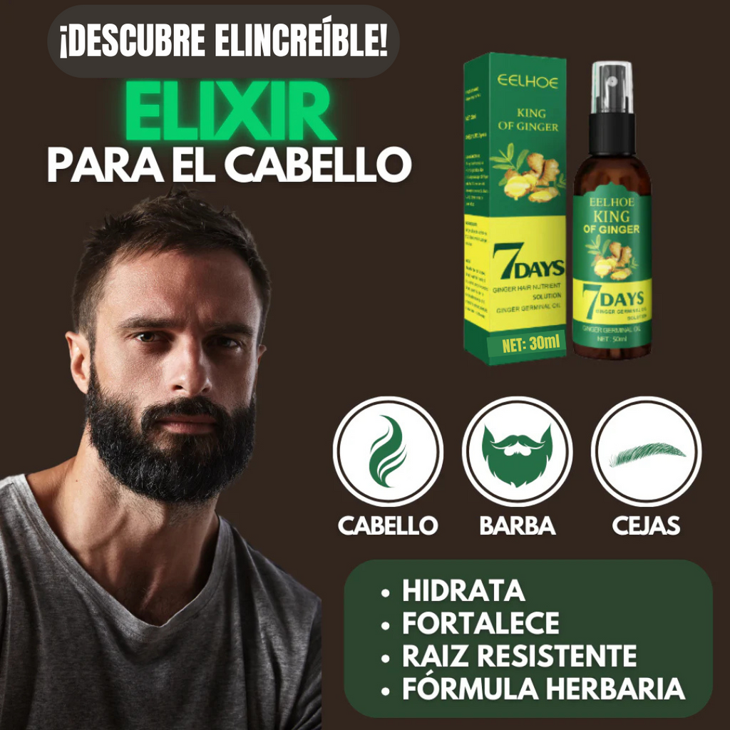 Elixir Capilar 7DAYS🔥🌿 ¡Despídete de la caída, dale vida nueva a tu cabello!