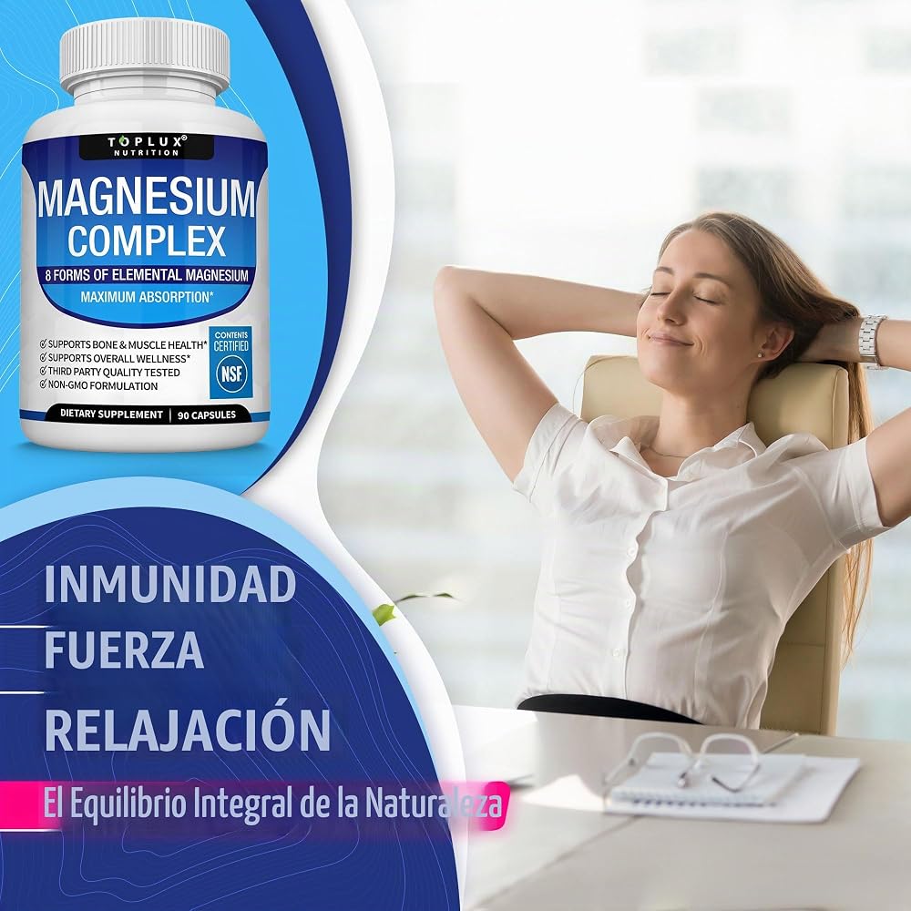 Magnesio Complex - ¡Repara tu cuerpo mientras duermes!