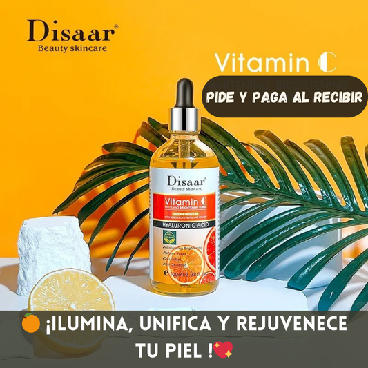 🍊 Vitamina C Pro – Ilumina, Unifica y Rejuvenece tu Piel 💖