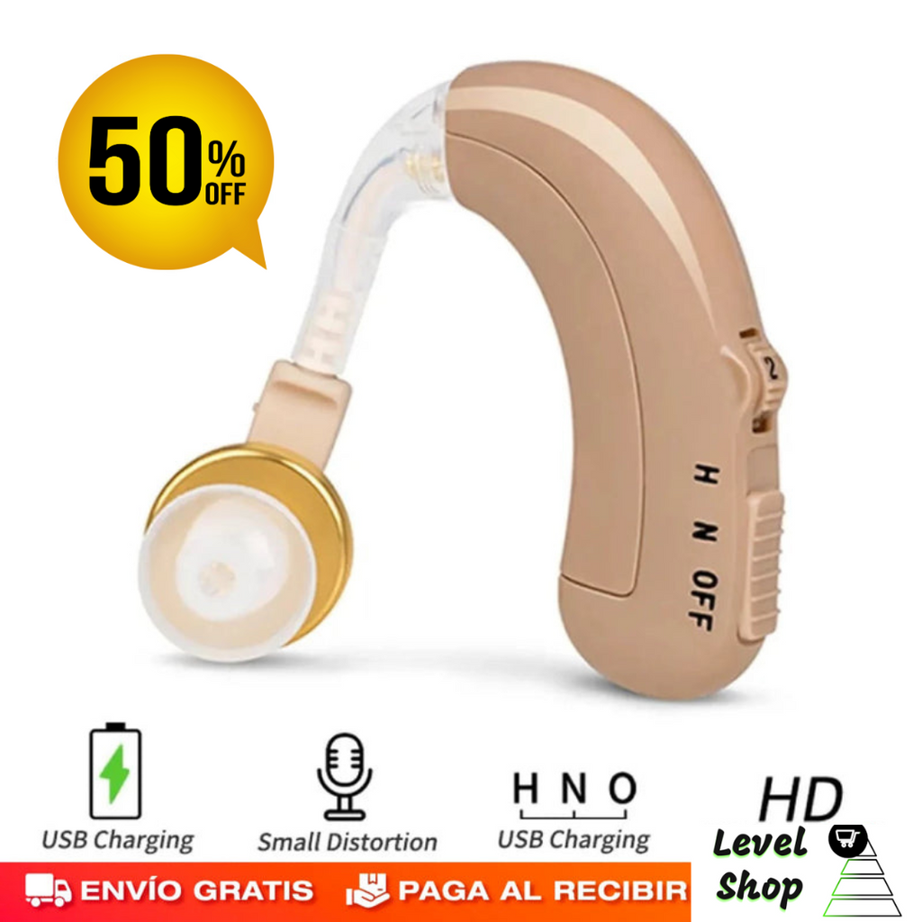 Audífono Confort Sordera👂✨ ¡Simple, cómodo y hecho para quienes más amas!