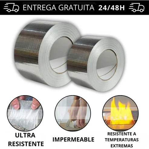 DryShield Cinta + Sellador - ¡Bloquea fugas sin maestros!