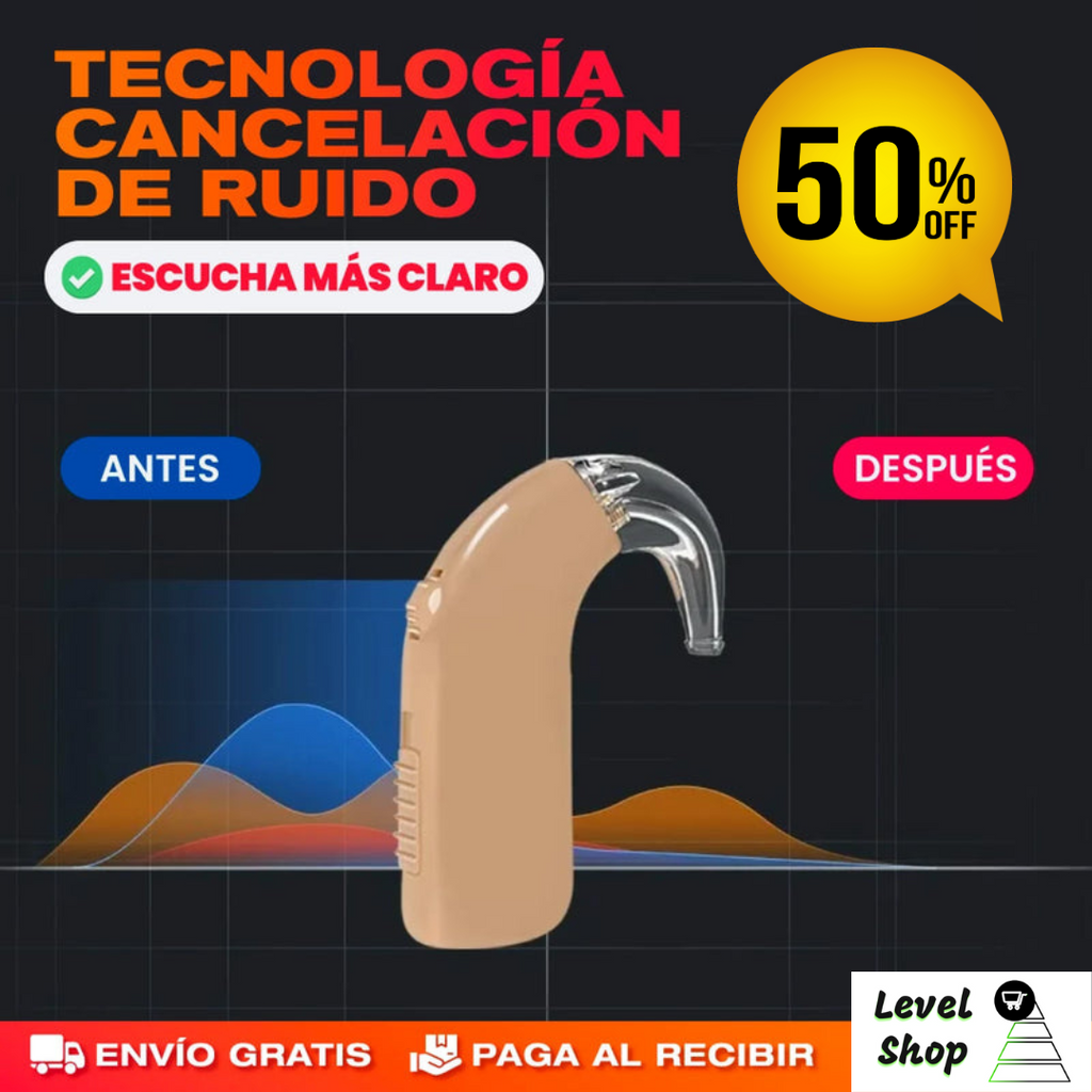 Audífono Confort Sordera👂✨ ¡Simple, cómodo y hecho para quienes más amas!