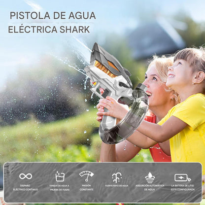 😜🦈 Pistola de Agua TiburónSplash - ¡Diversión Extrema! 💦