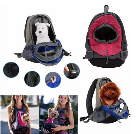 Mochila tipo canguro para mascotas🐾🎒