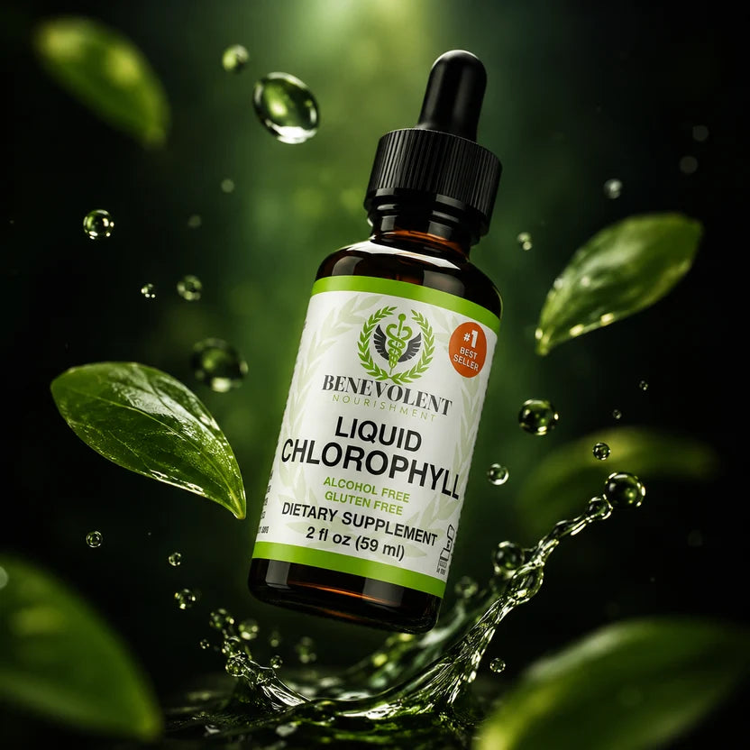 Clorofila Benevolent – ¡Purifica tu cuerpo y neutraliza los olores!