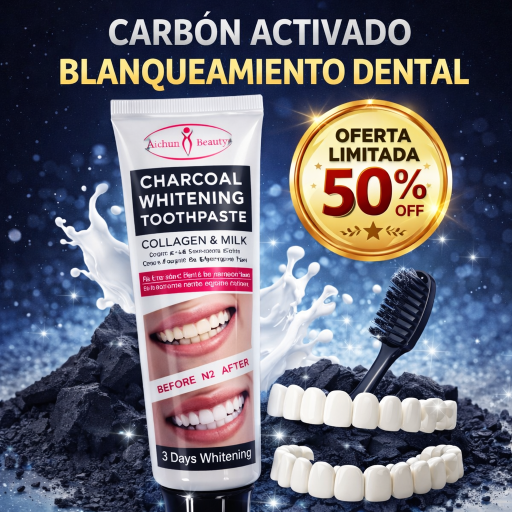 CarbonFresh Smile 😁 ¡Limpieza profunda y blancura visible cada día!