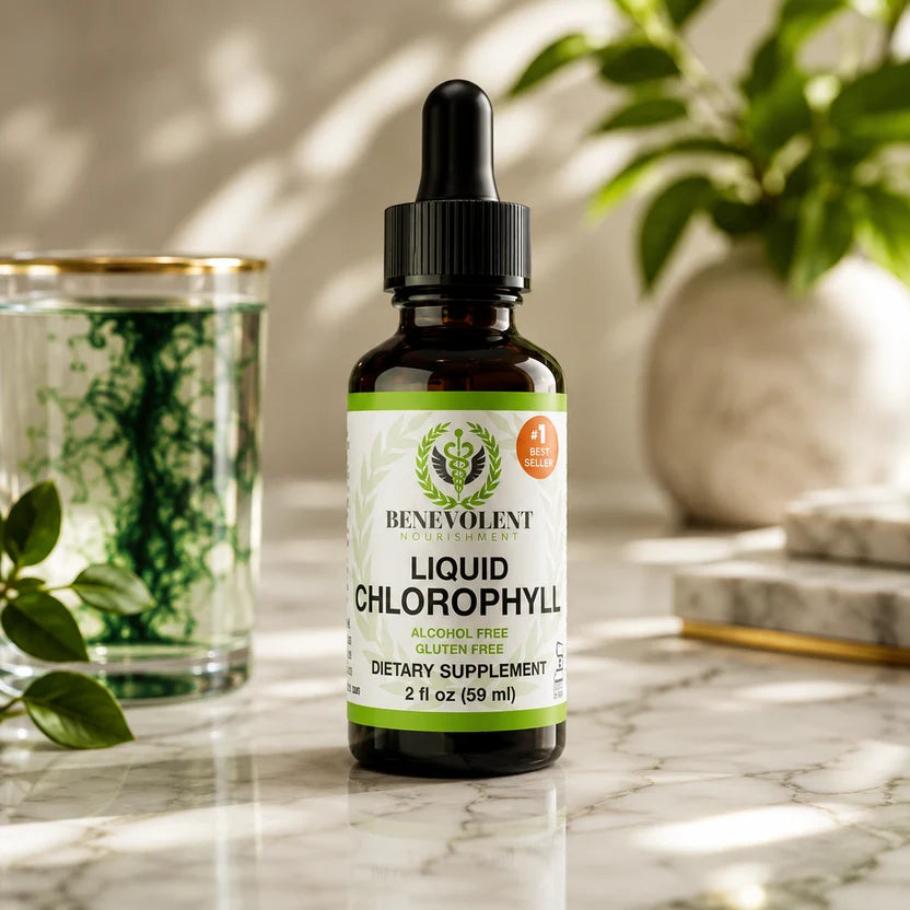Clorofila Benevolent – ¡Purifica tu cuerpo y neutraliza los olores!