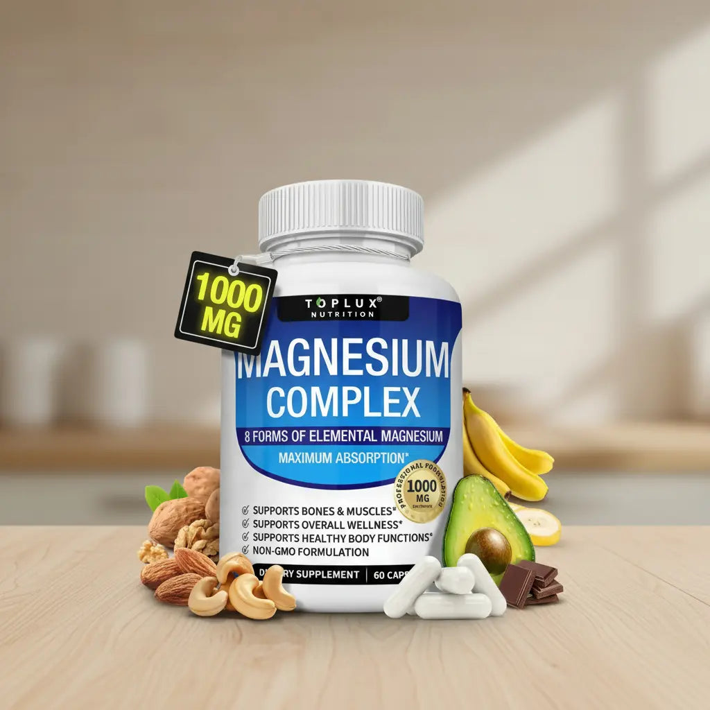 Magnesio Complex - ¡Repara tu cuerpo mientras duermes!