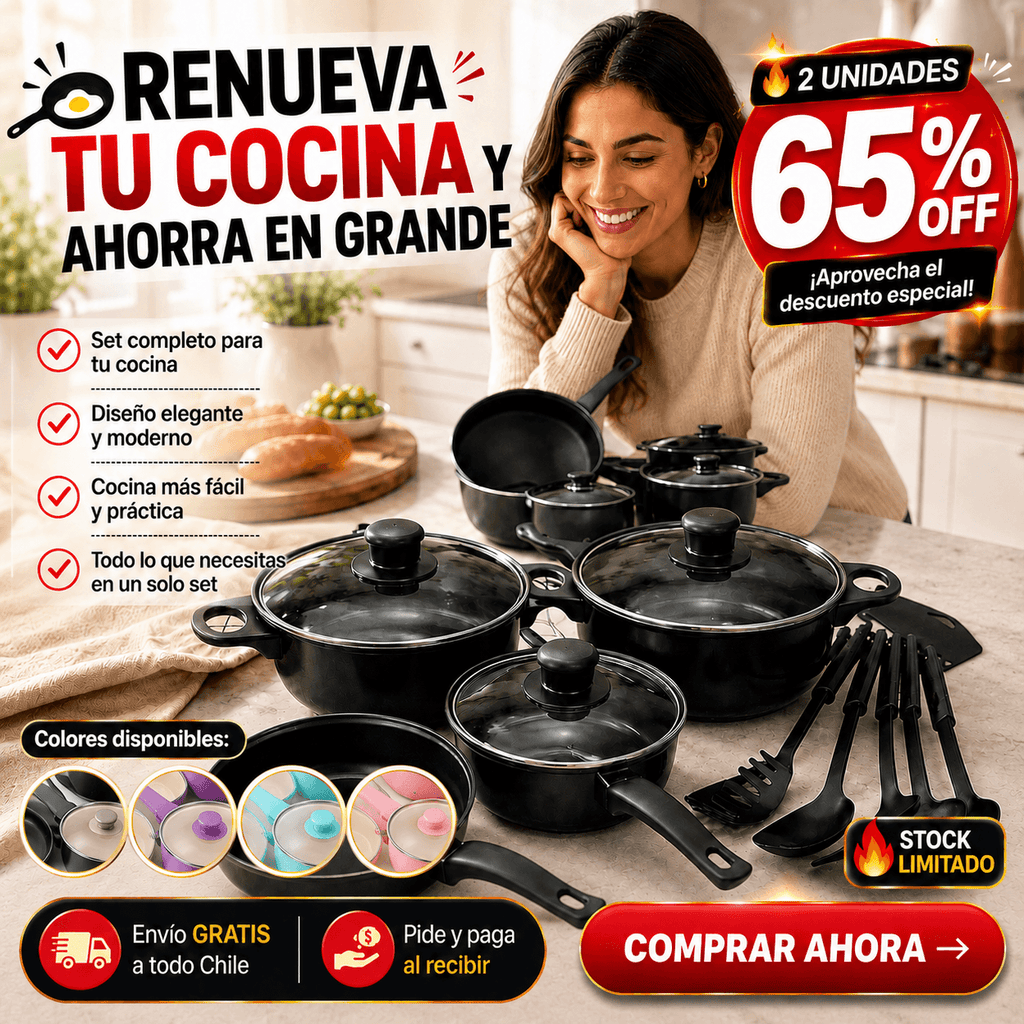 NovaChef - ¡Cocina sano sin que nada se pegue!