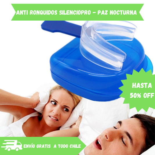 🌟 Anti Ronquidos SilencioPro - Paz Nocturna 😴
