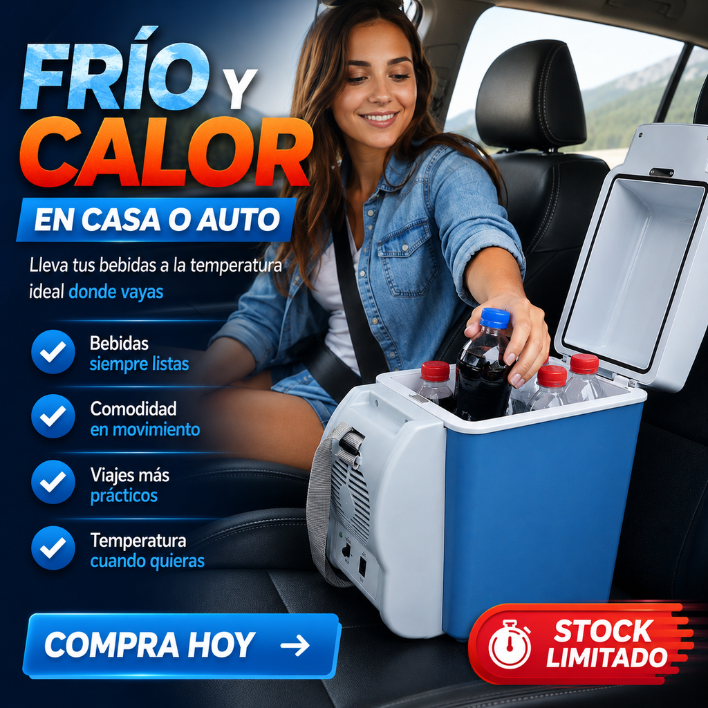 FrigoMove Elite - ¡Frío y calor en casa o auto!