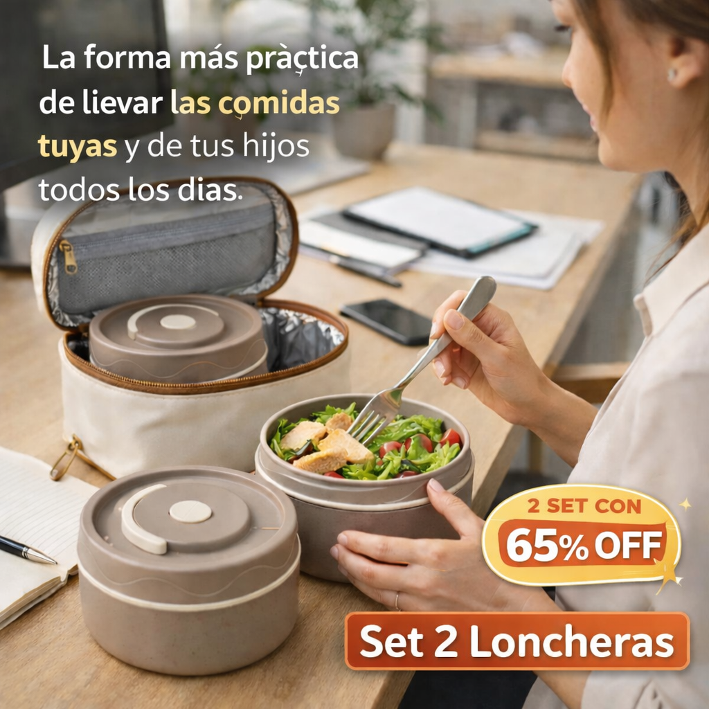 LunchPro 🥗¡Lleva tus comidas protegidas y listas donde vayas!