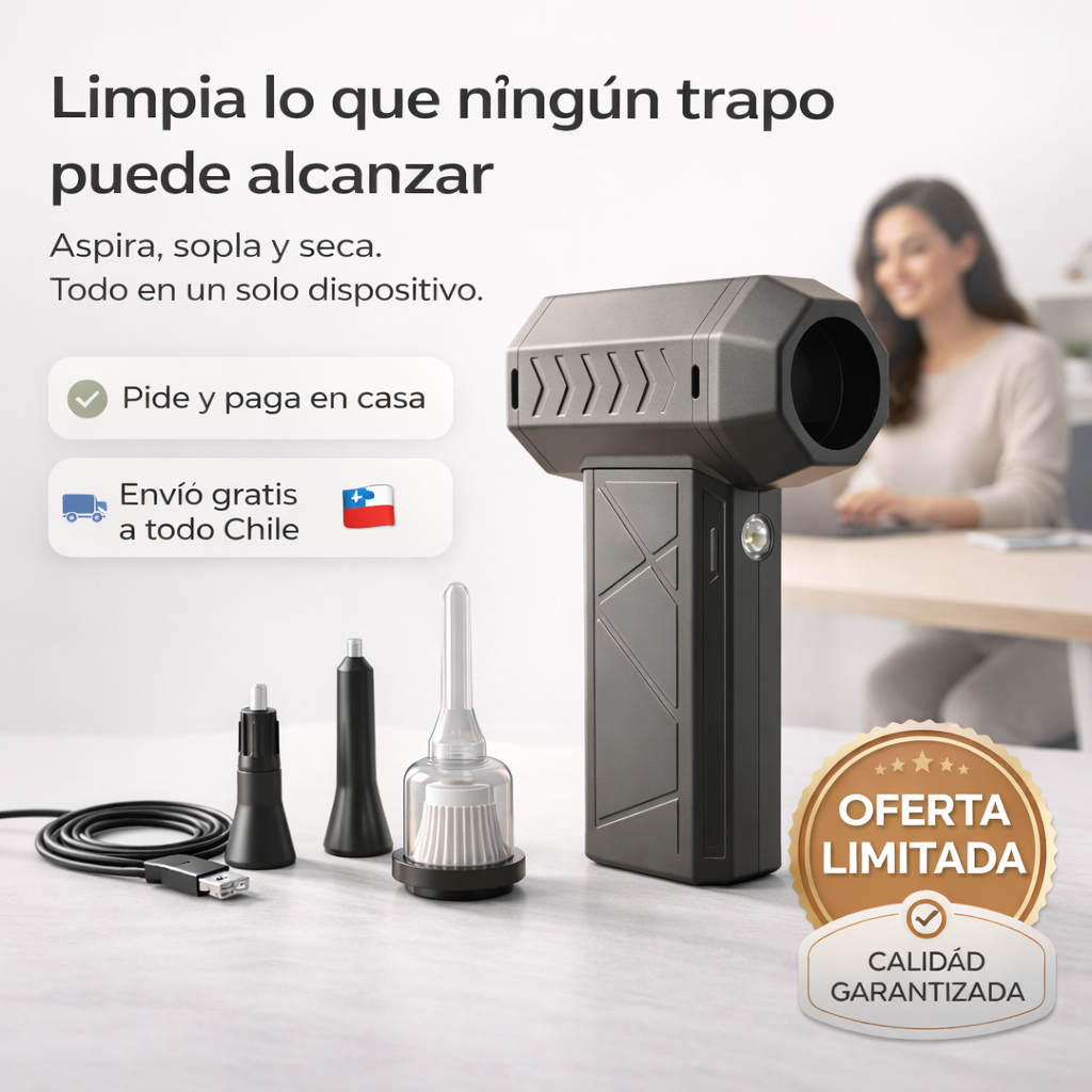 AirPulse💨 ¡Limpieza profunda en la palma de tu mano!