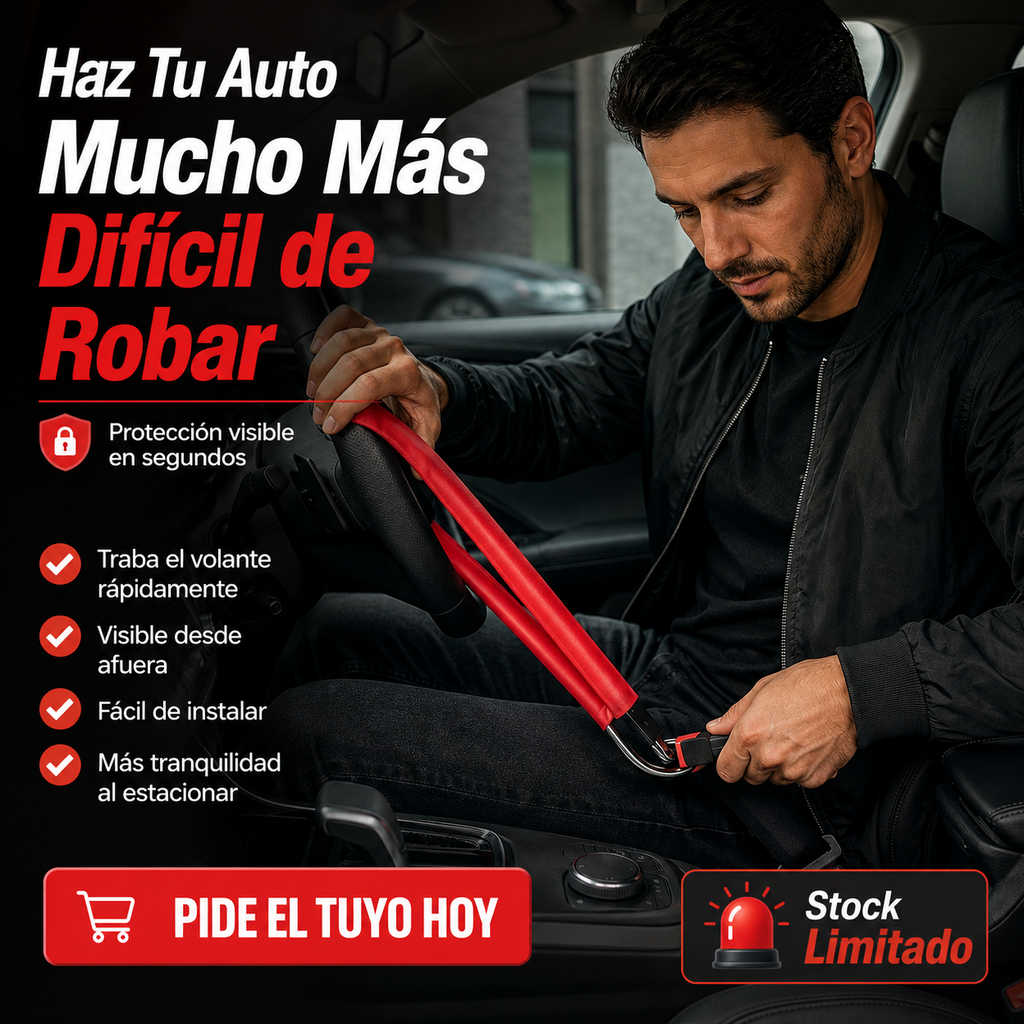 LockDrive - ¡Seguridad visible para tu auto!