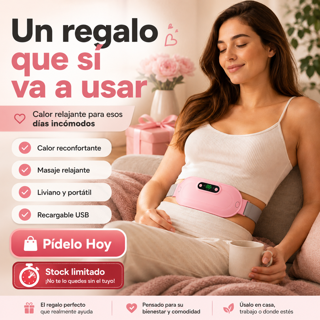 WarmBelle - ¡Calor Relax Para Cólicos!
