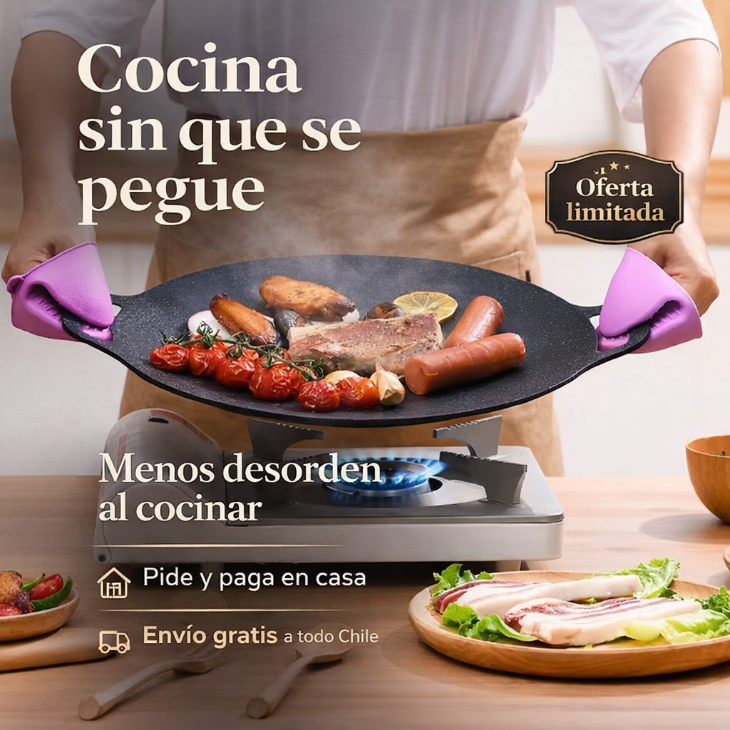 FireStone Grill🥘 ¡Asa todo fácil y sin esfuerzo!