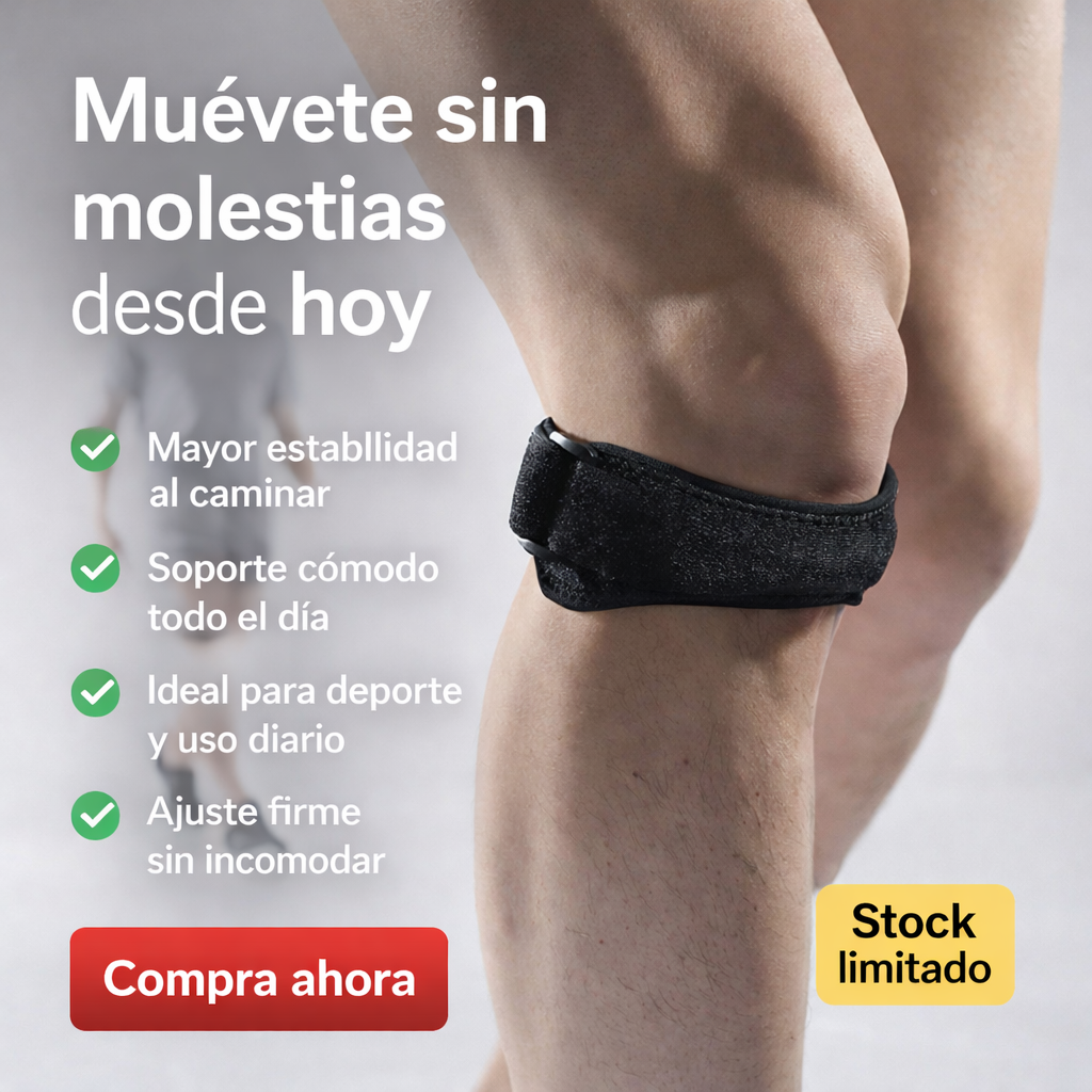 KneeControl💙 ¡Estabilidad sin limitar tu movimiento!