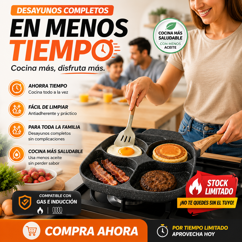 EasyBreakfast - ¡Cocina más en menos tiempo!