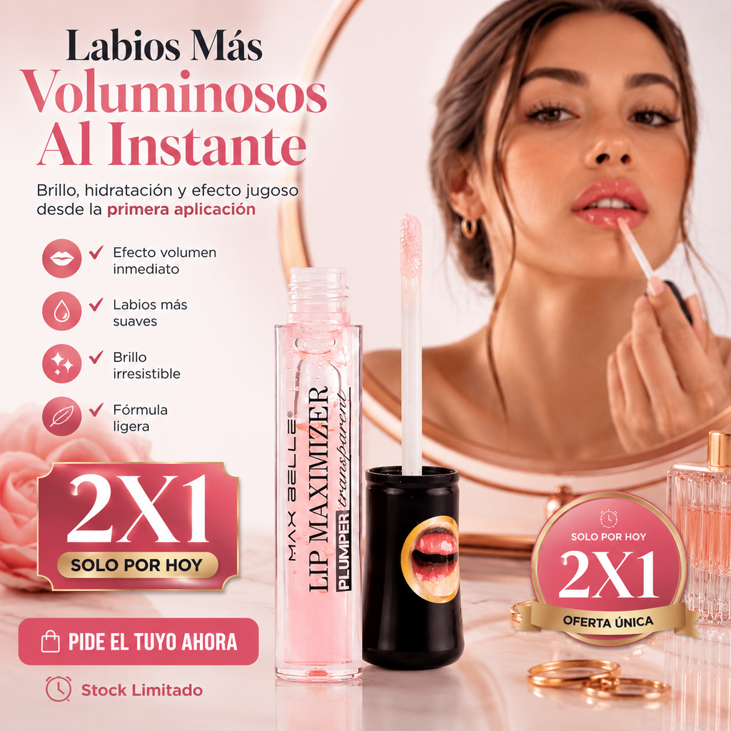 KissMe 2X1 - ¡Labios Más Voluminosos Ya!