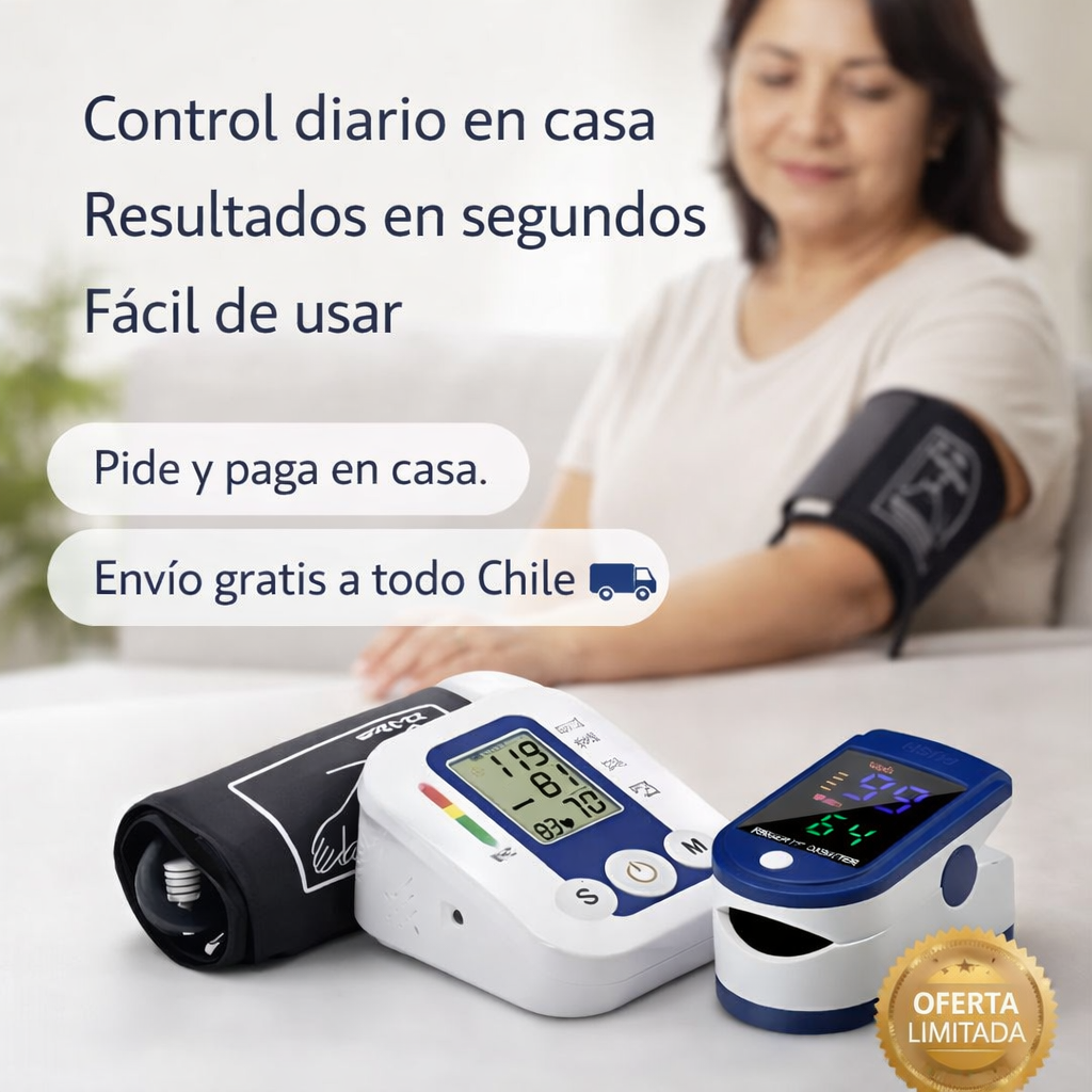 Pack HealthSync Duo💉💙 ¡Controla tu salud diaria!