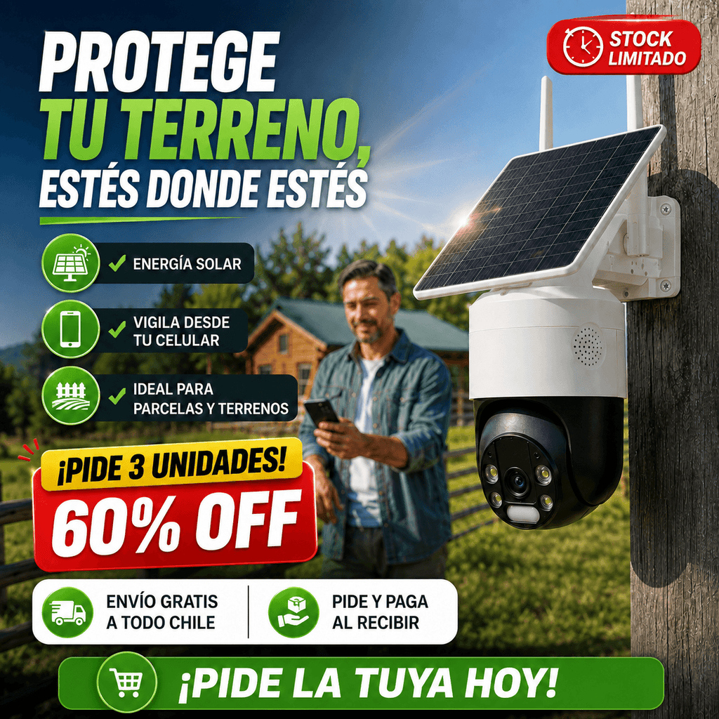 TerraWatch Solar – ¡Tu terreno cuidado las 24 horas!