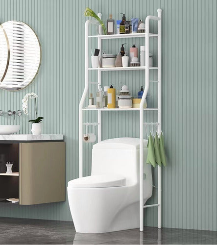 SpaceZen Rack - ¡Ordena tu baño sin remodelar!