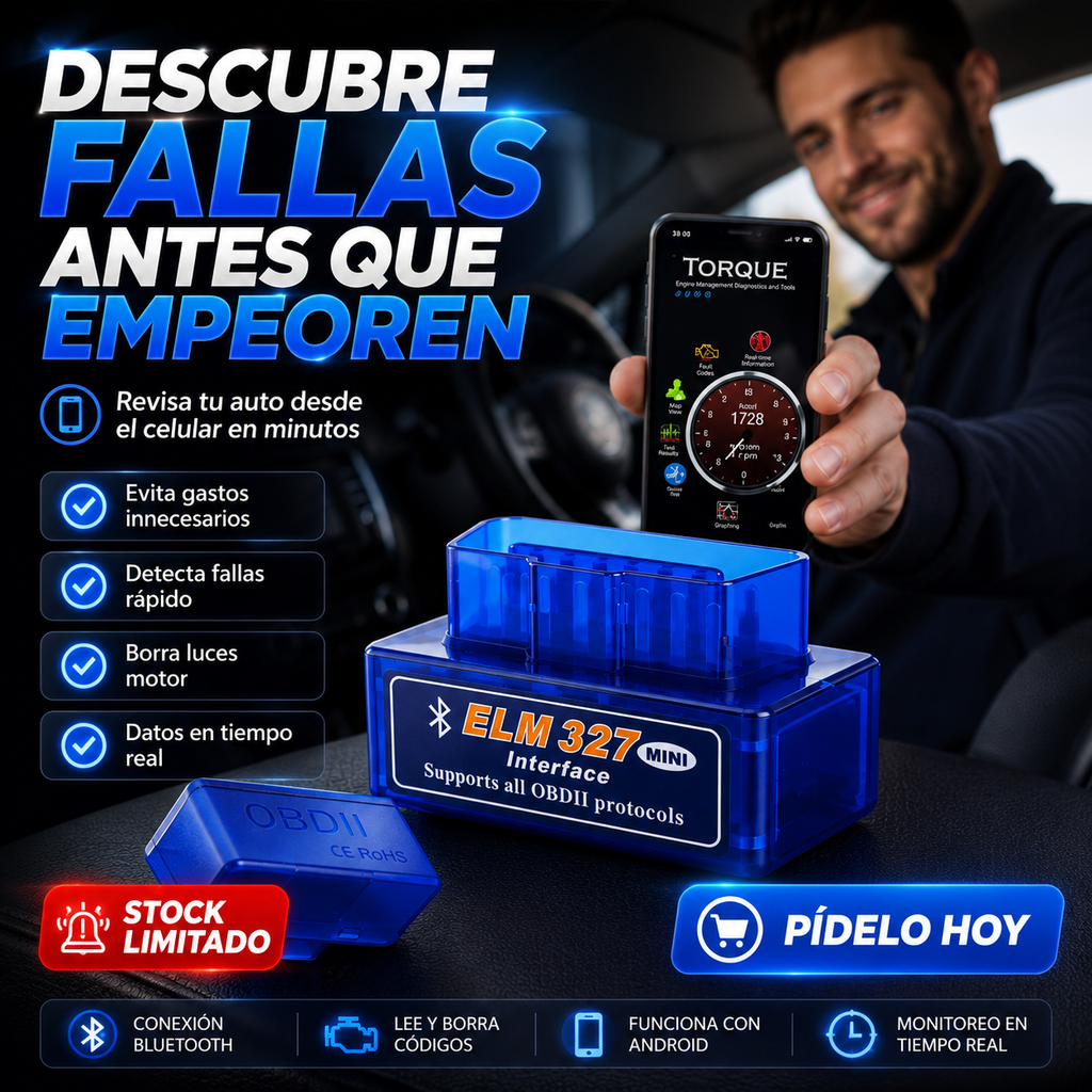 MotorSync - ¡Diagnostica tu auto sin taller!